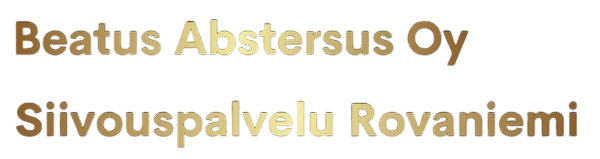 Beatus Abstersus Oy- Cleaning Service Rovaniemi